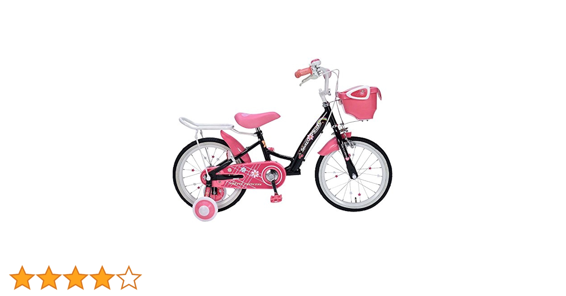 MYPALLAS(マイパラス) 子供用自転車16インチ 女の子用 ピンク補助輪付 ユアサプライムス.com｜MYPALLAS マイパラス 子供用自転車 16